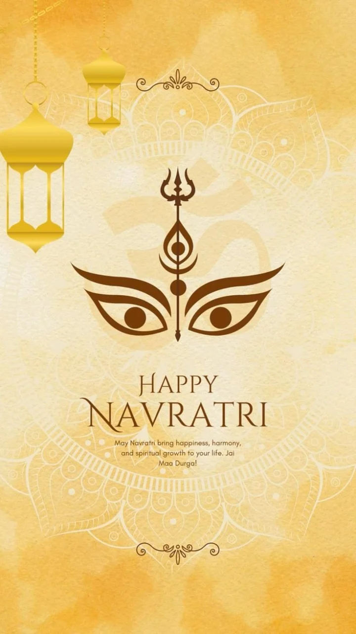 Happy Navratri greeting from Swagat Group